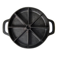 Cast Iron Corn Bread Cornbread Baking Bake Wedge Pan